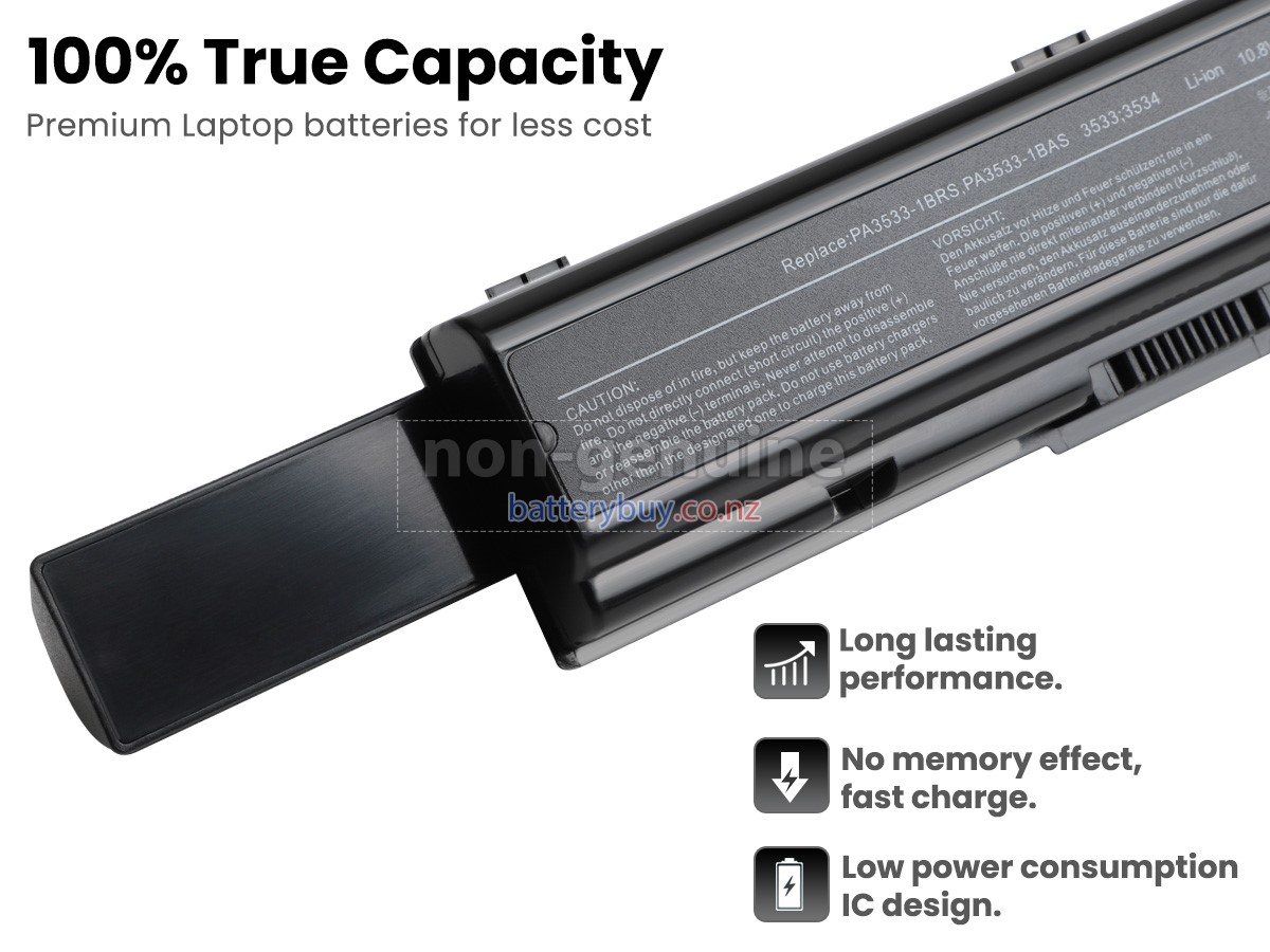 replacement Toshiba Satellite Pro L500-1DQ battery