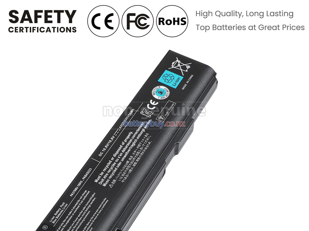 replacement Toshiba Tecra A11-1EG battery