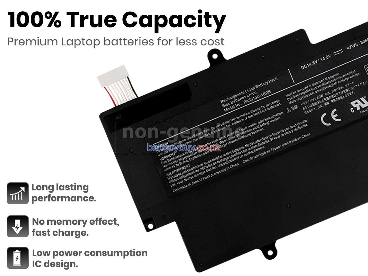 replacement Toshiba Portege Z835 battery