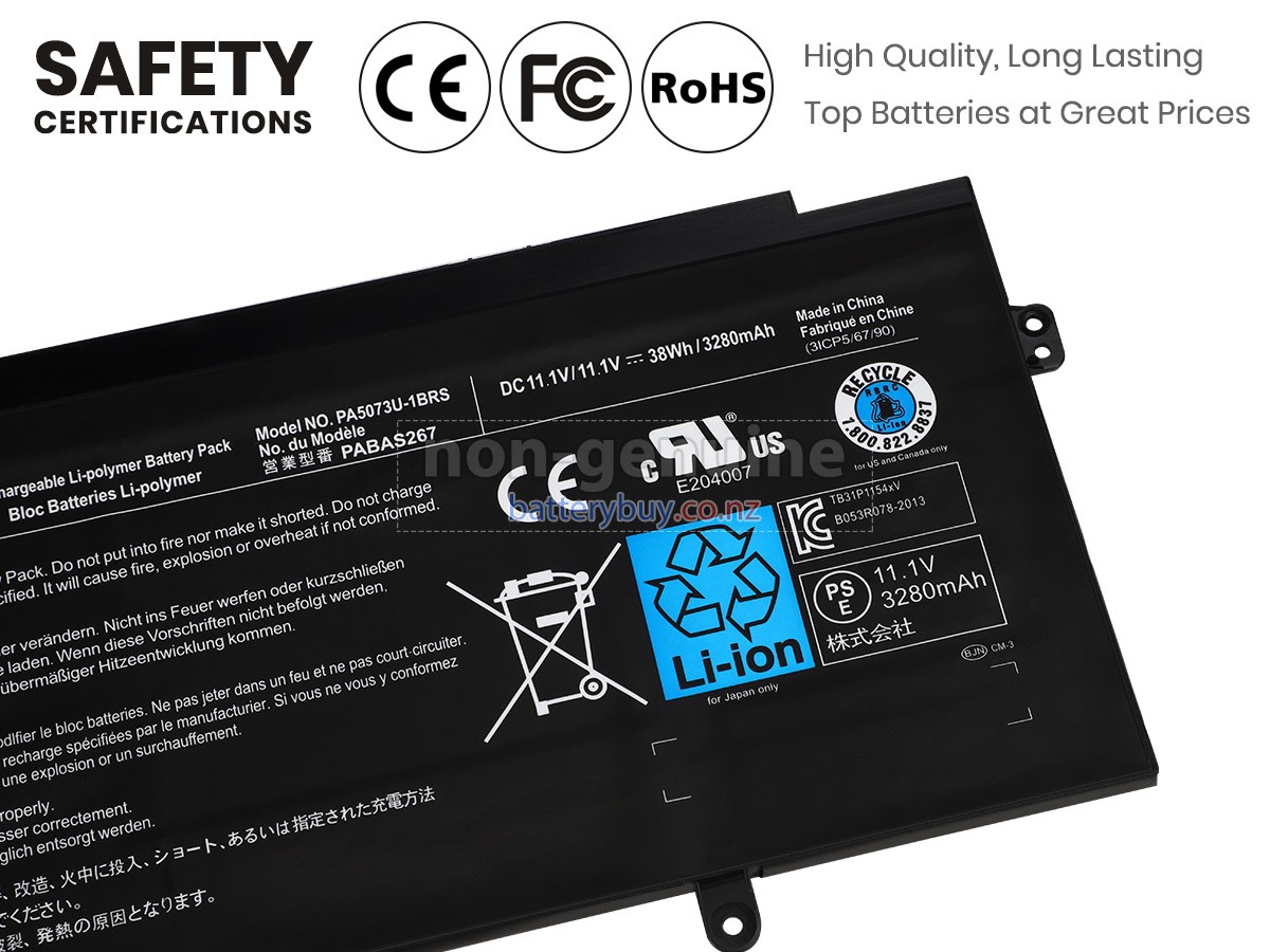 replacement Toshiba Satellite U920T battery