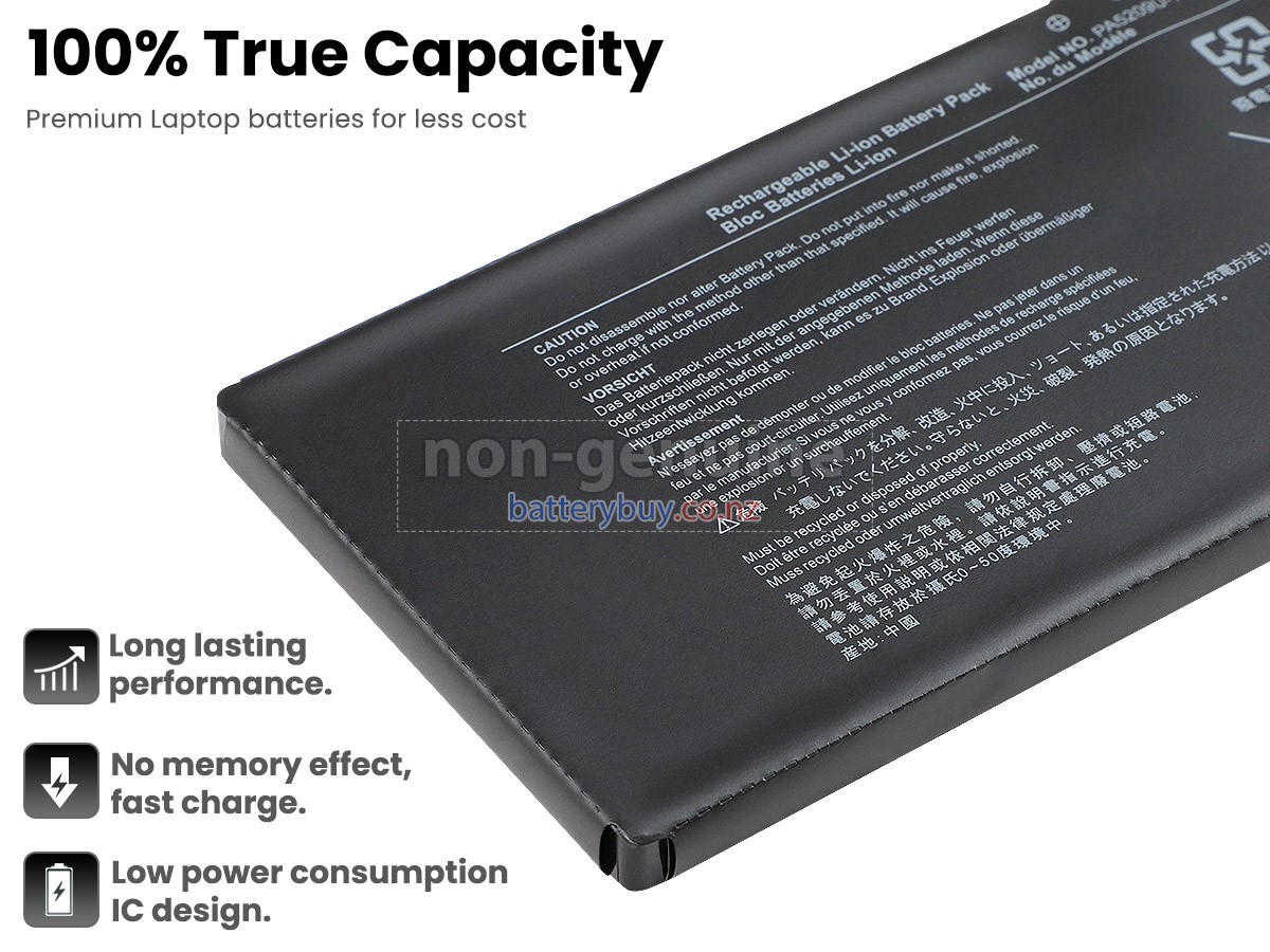 replacement Toshiba Satellite L15W-B1303 battery