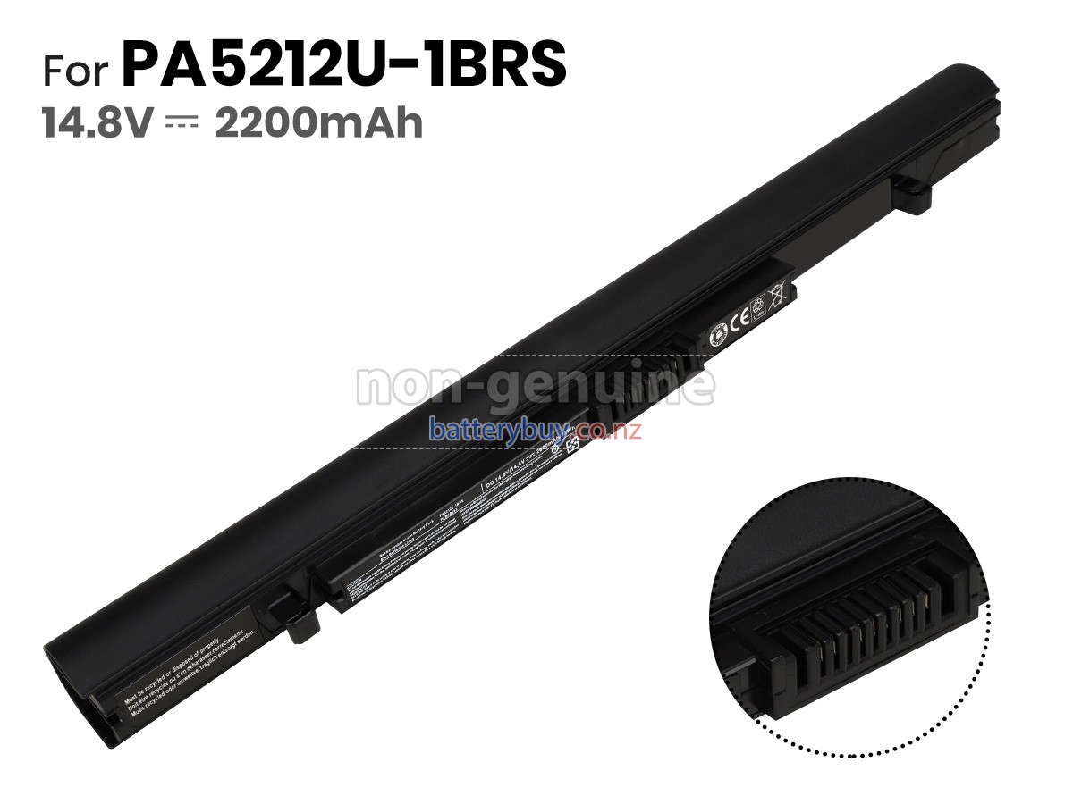 replacement Toshiba PA5212U-1BRS battery