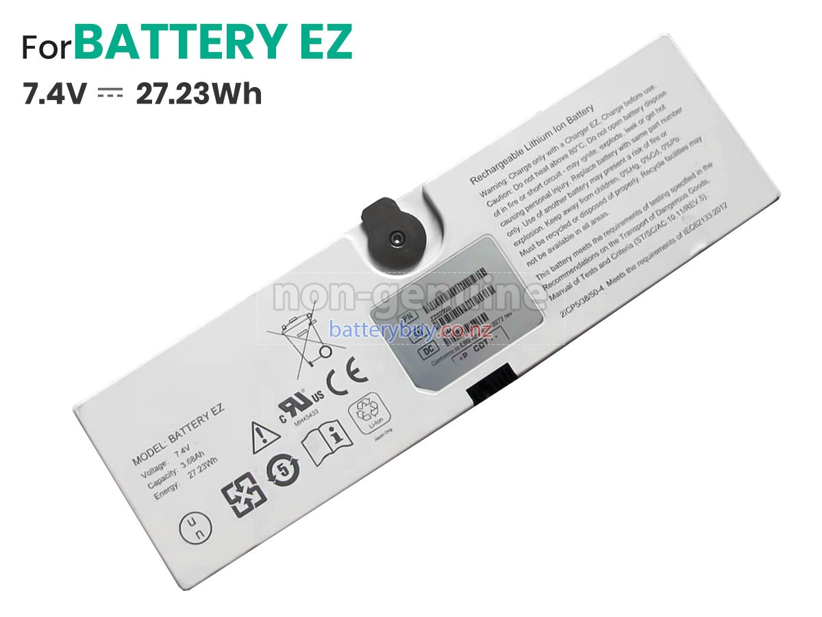 replacement Trixell BATTERY EZ battery
