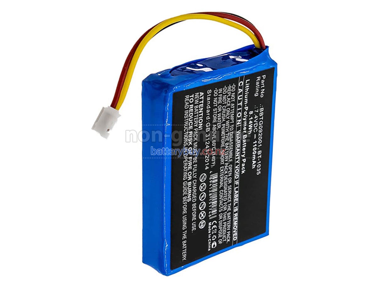 replacement Uniden BBTG092001 battery