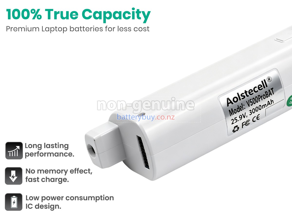 replacement UWANT V500PROBAT battery