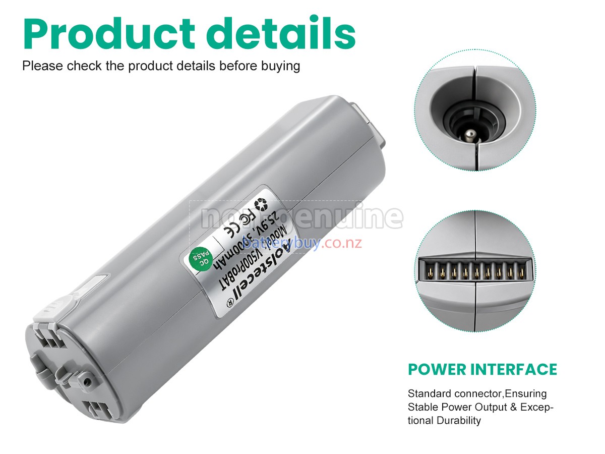 replacement UWANT V500PROBAT battery