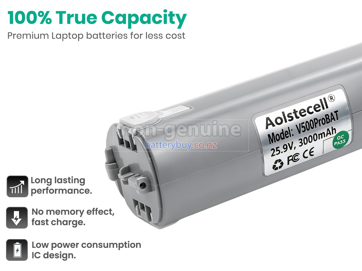 replacement UWANT V500PROBAT battery