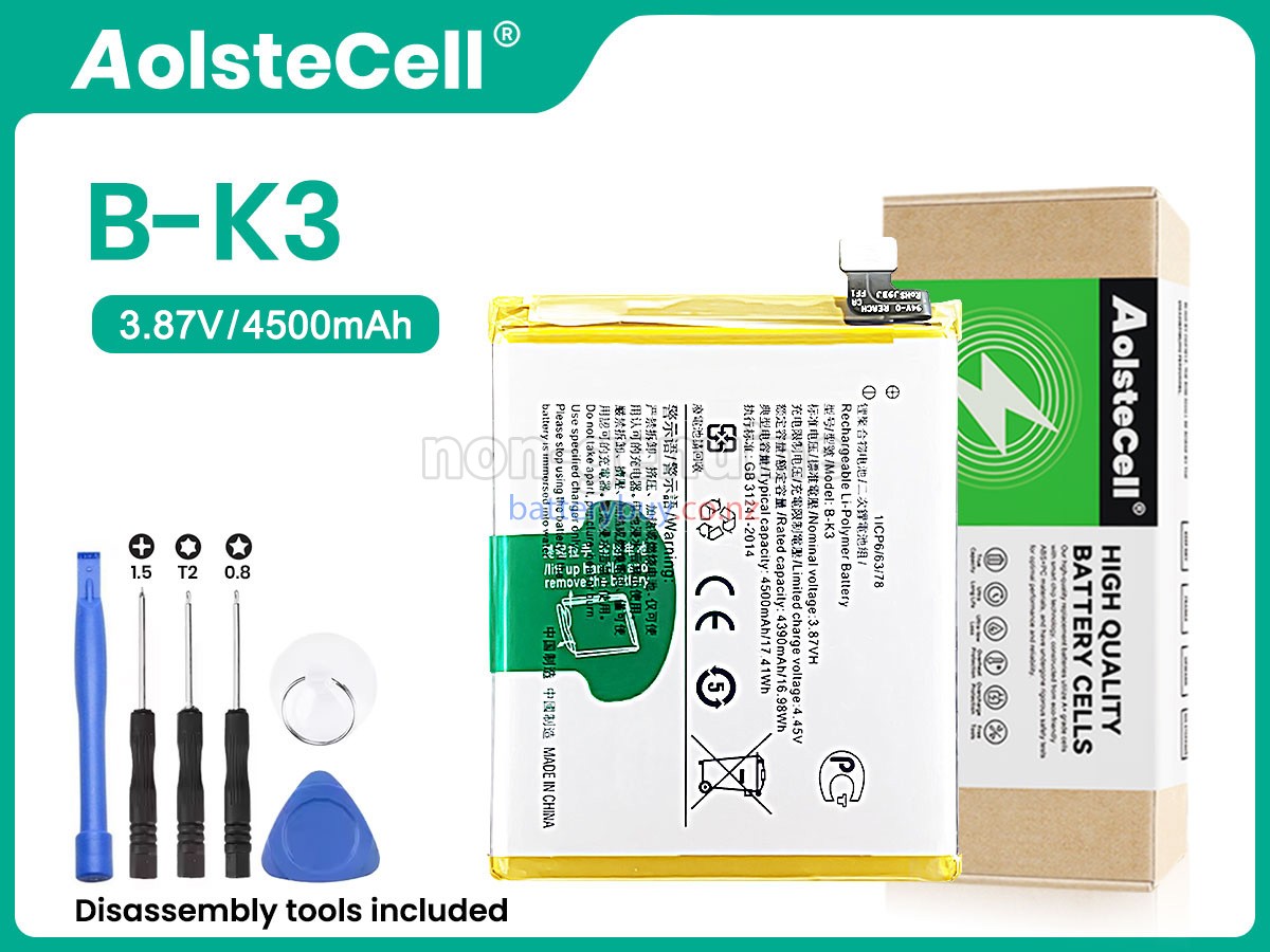 replacement Vivo B-K3 battery