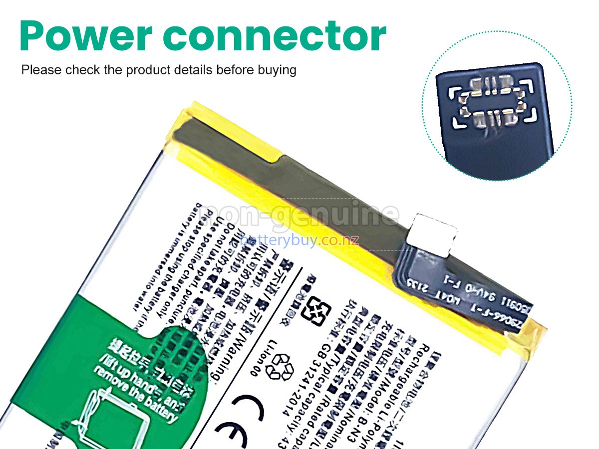 replacement Vivo B-N3 battery