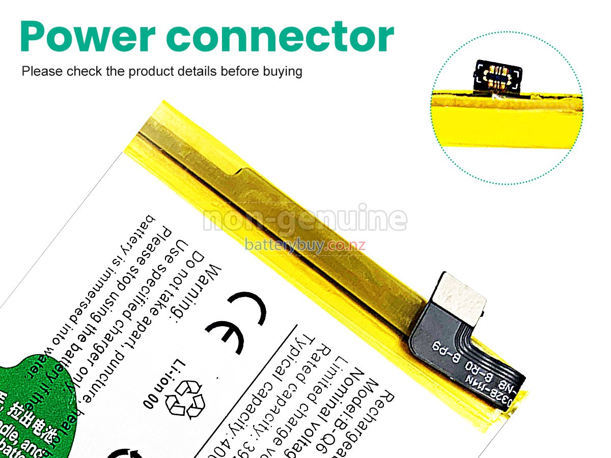 replacement Vivo B-Q6 battery