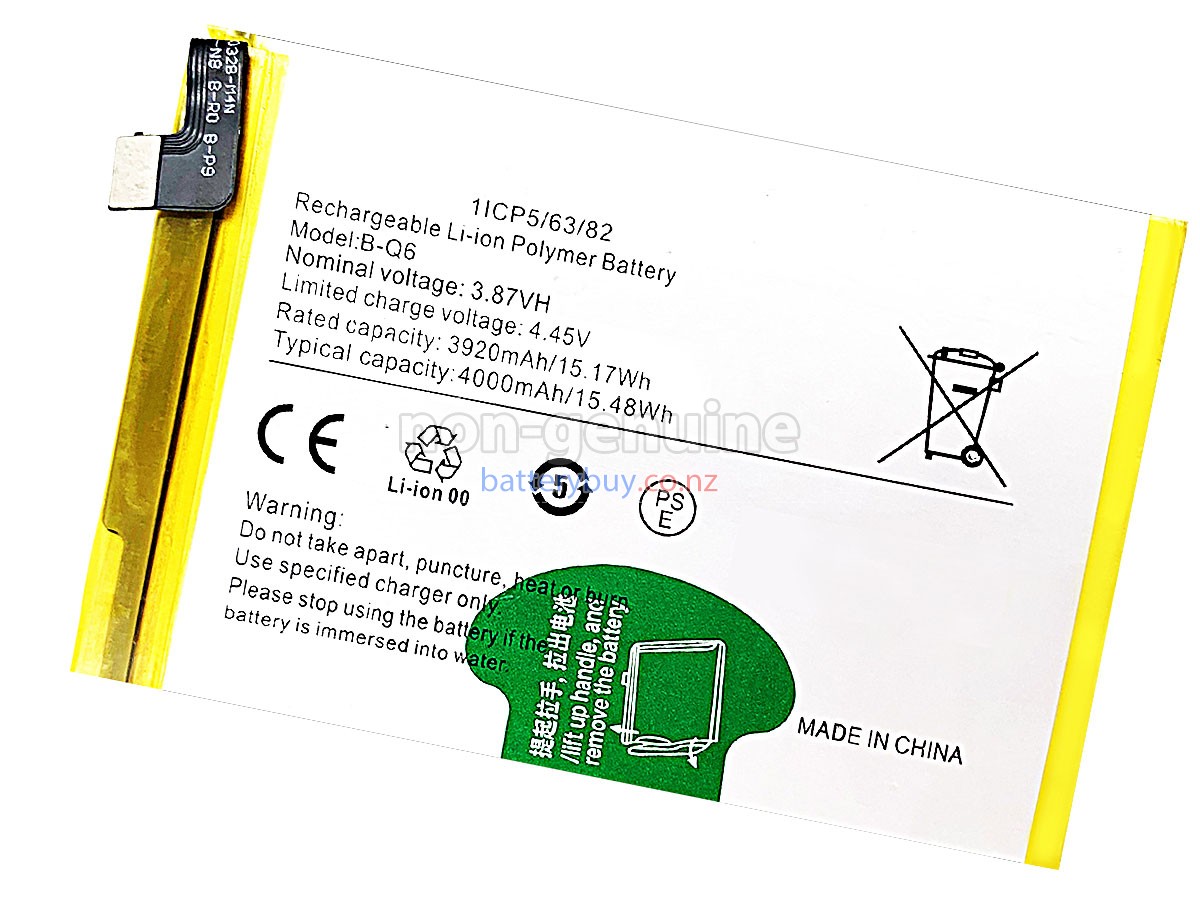 replacement Vivo B-Q6 battery