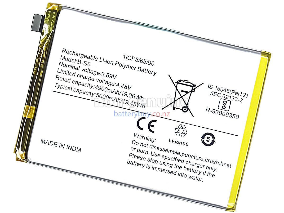 replacement Vivo B-S6 battery