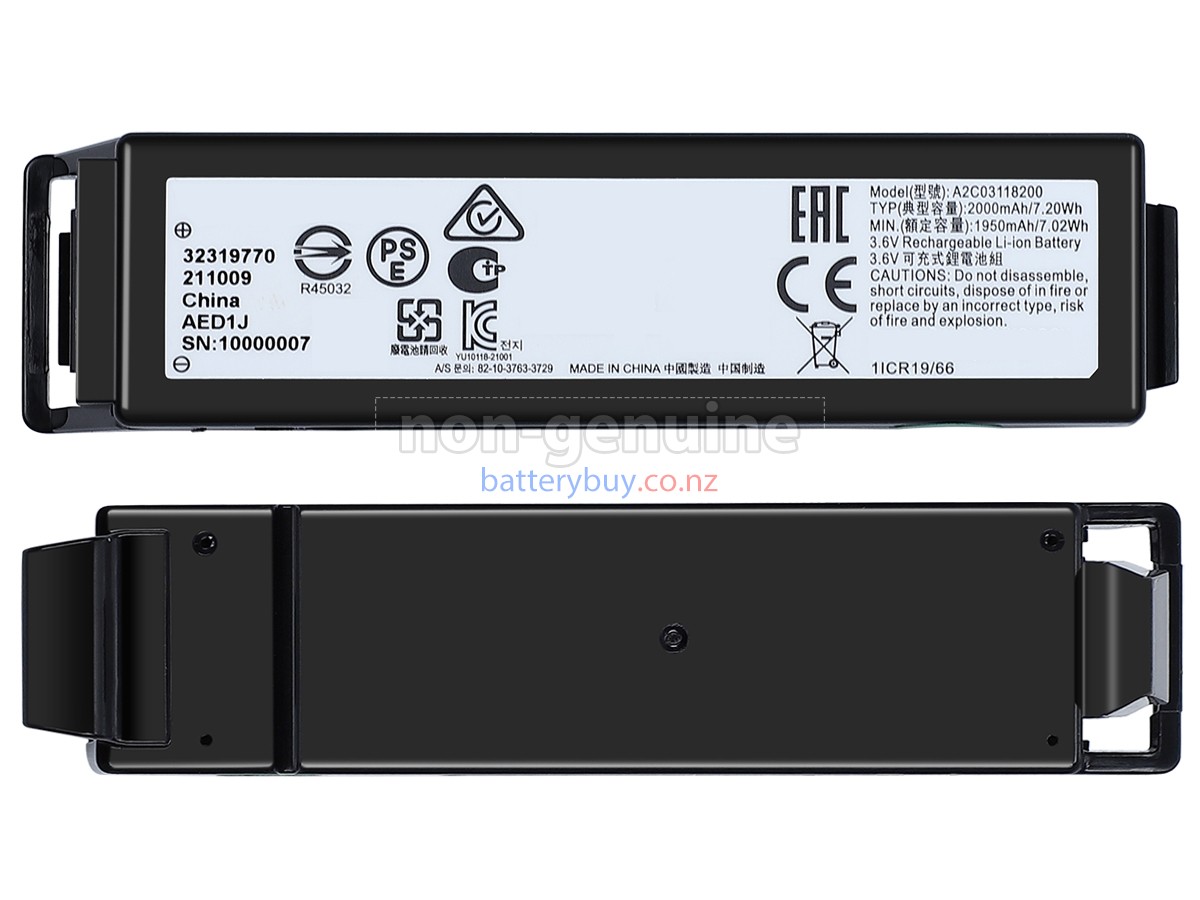 replacement Volvo AED1J battery