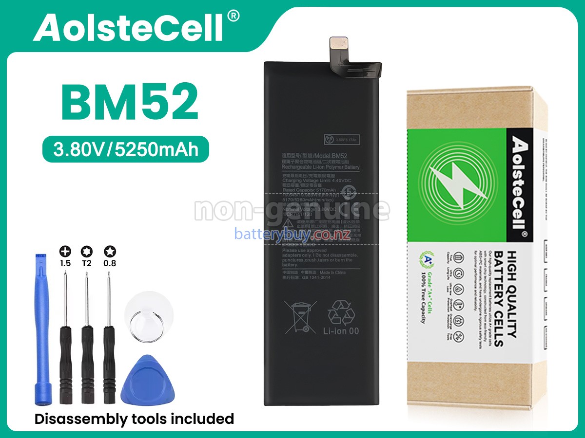 replacement XiaoMi NOTE10 battery