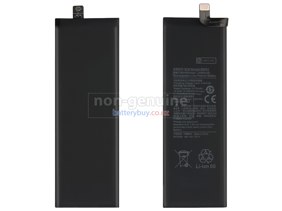replacement XiaoMi NOTE10 battery
