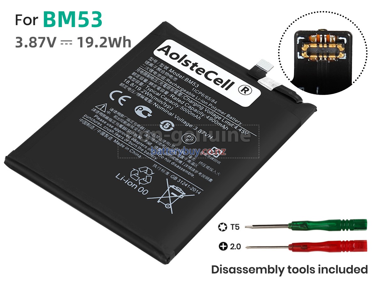 replacement XiaoMi 10T PRO 5G battery