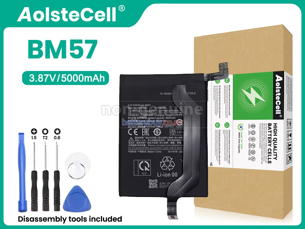 replacement XiaoMi REDMI NOTE 10 PRO MAX battery