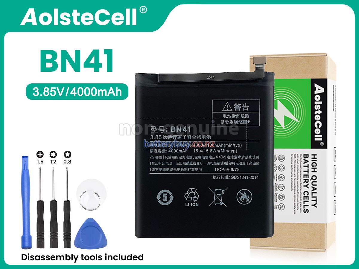 replacement XiaoMi NOTE 4 battery