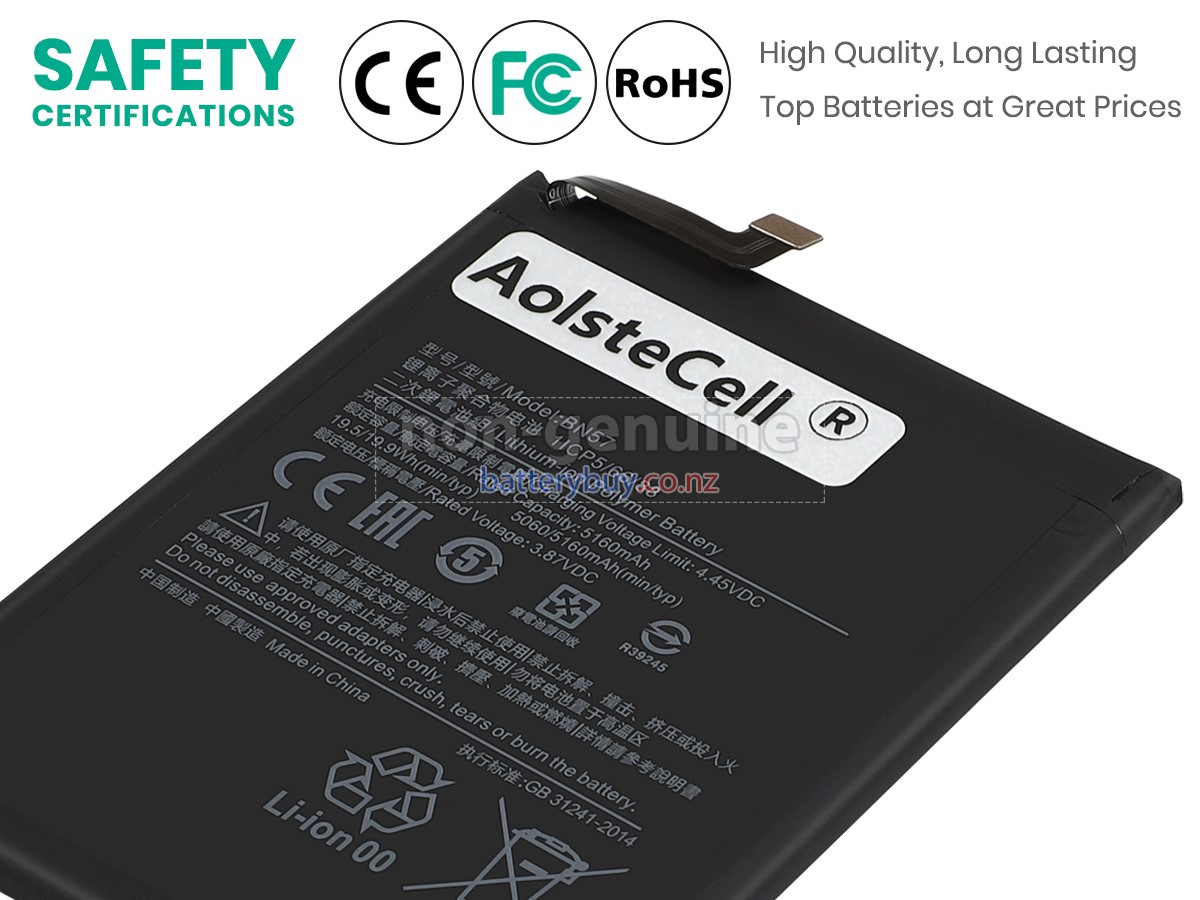 replacement XiaoMi BN57 battery
