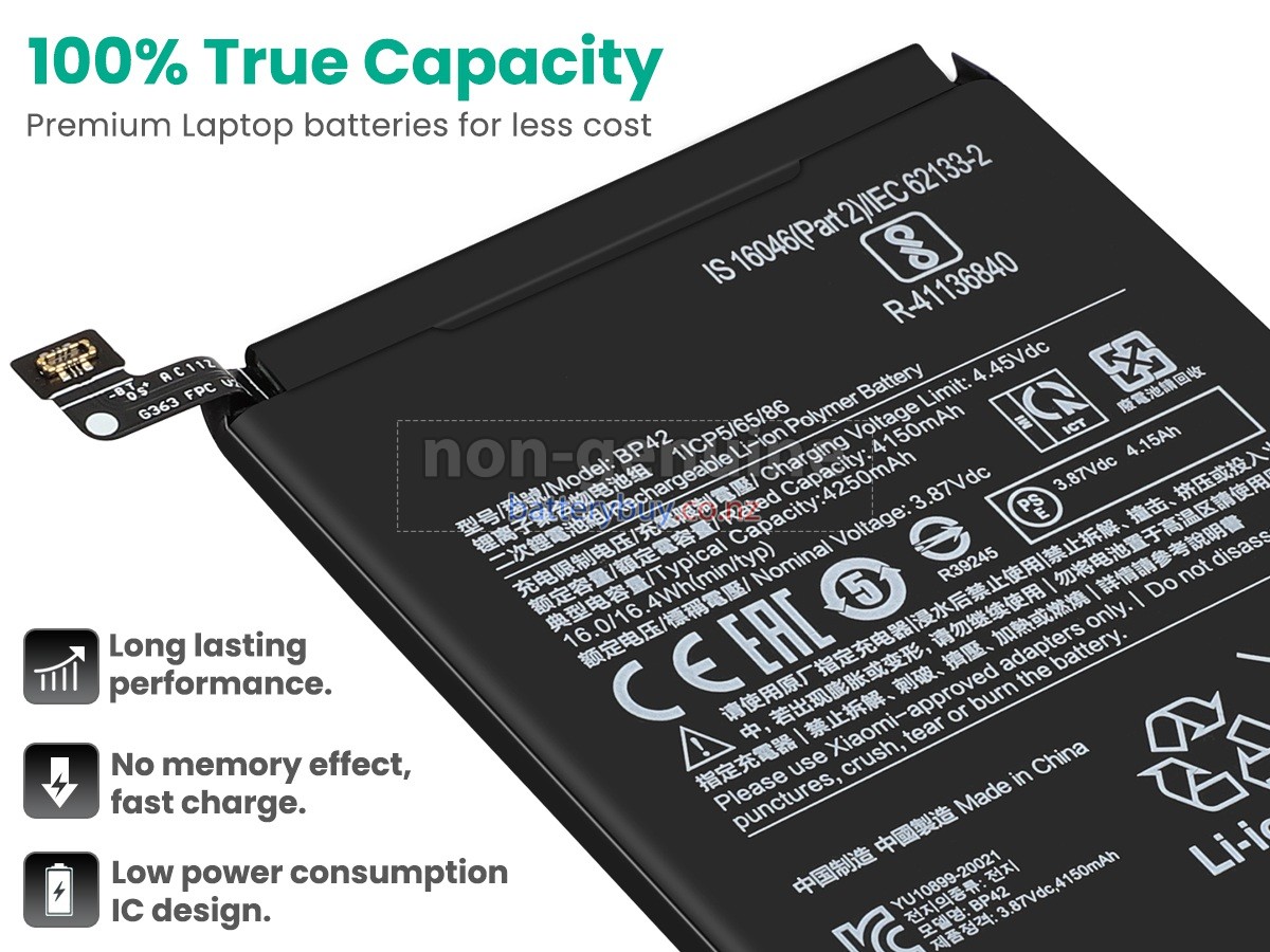 replacement XiaoMi MI 11 YOUTH battery