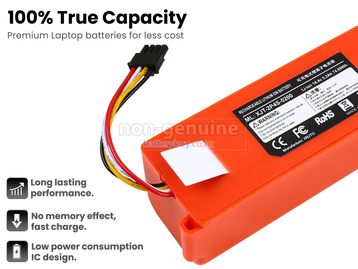 replacement XiaoMi MOP 2 PRO+ battery