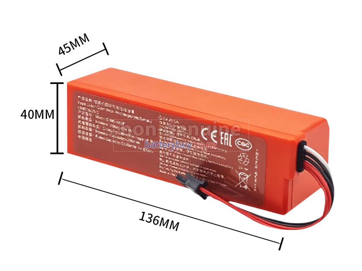 replacement XiaoMi MOP 2 PRO battery