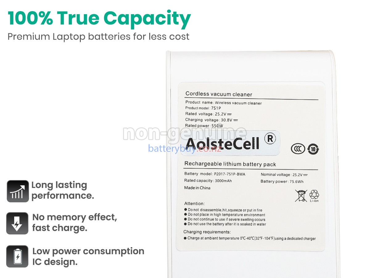 replacement XiaoMi MJWXCQ04ZM battery