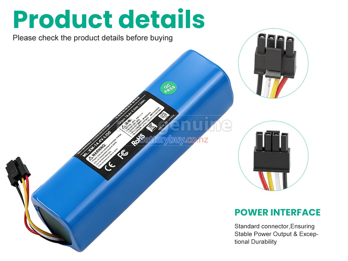 replacement XiaoMi MOP 2 PRO+ battery