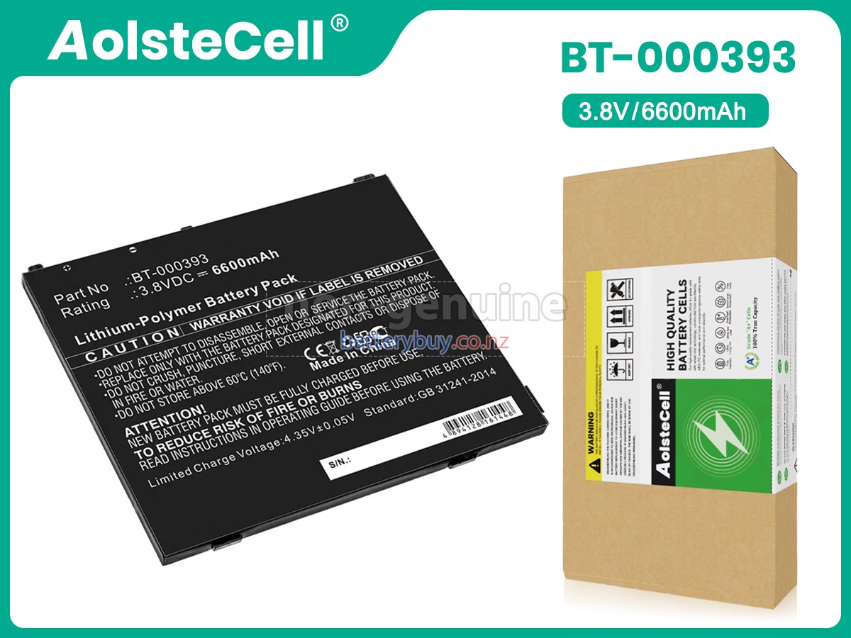 replacement Zebra BT-000393-00 battery