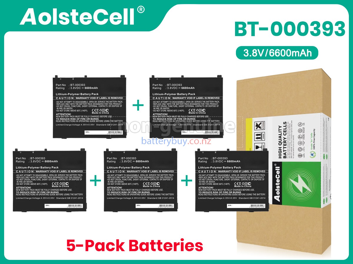 replacement Zebra BT-000393-00 battery