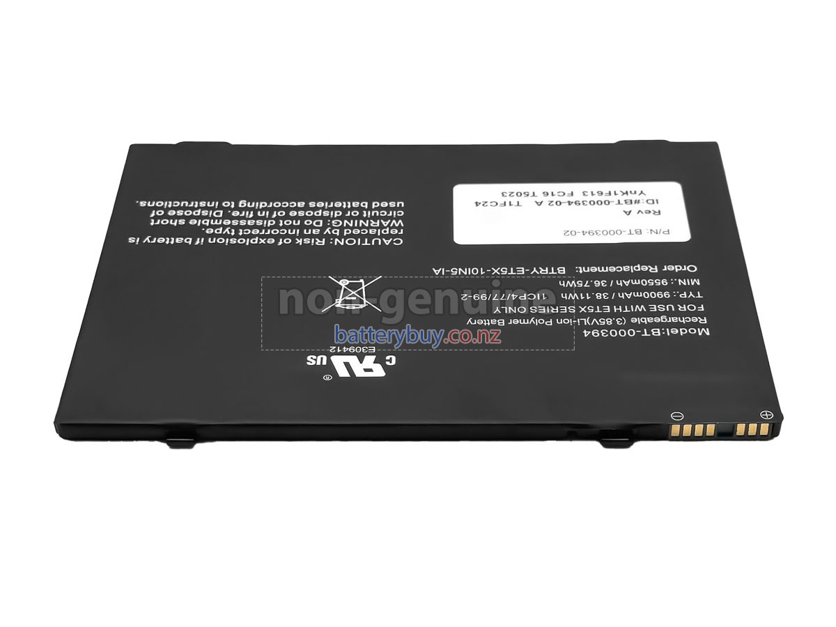 replacement Zebra ET5X battery