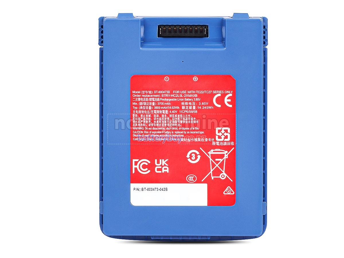 replacement Zebra BT-000473 battery