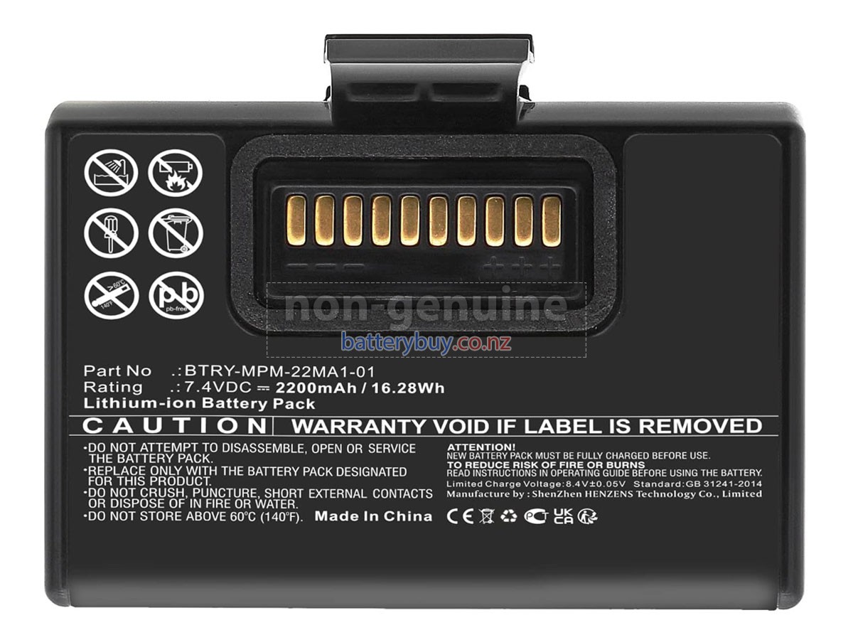 replacement Zebra ZR328 battery