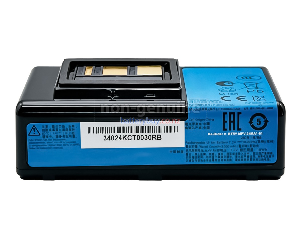 replacement Zebra BTRY-MPV-24MA1-01 battery