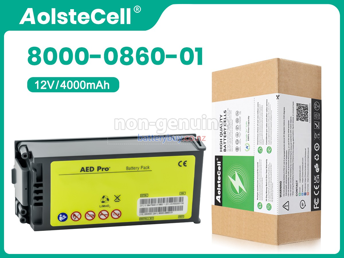 replacement ZOLL AED PRO battery