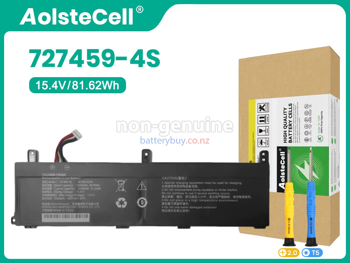 replacement Zrtz 727459-4S(4ICP8/74/59) battery