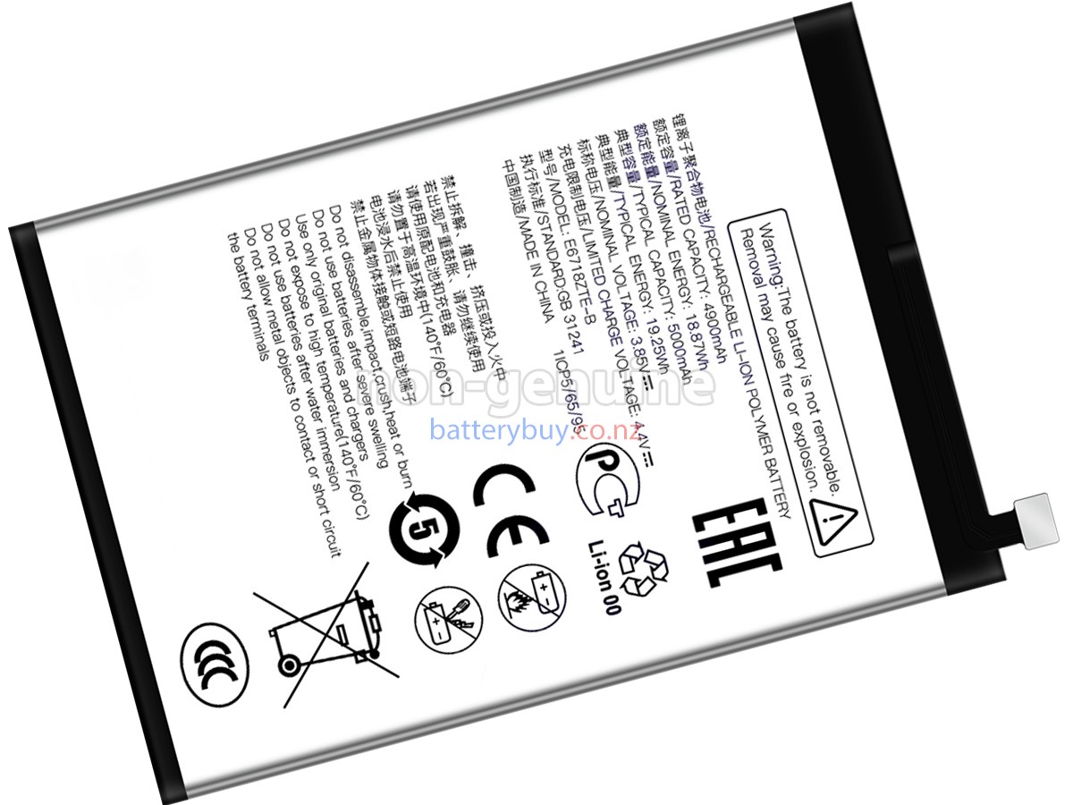replacement ZTE BLADE A35 battery