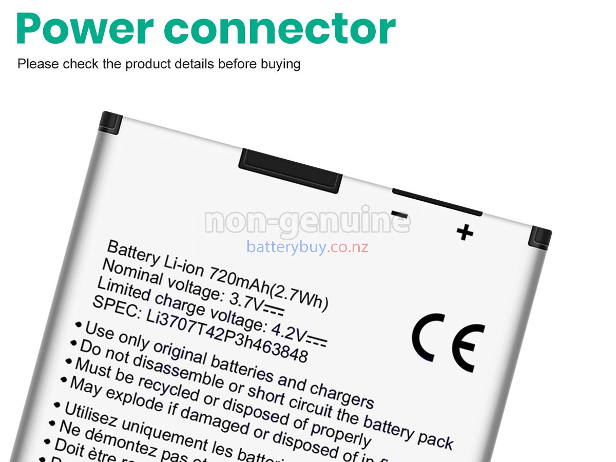 replacement ZTE A711 battery