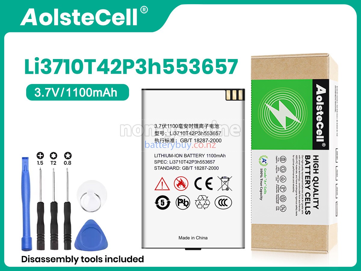 replacement ZTE LI3710T42P3H553657 battery