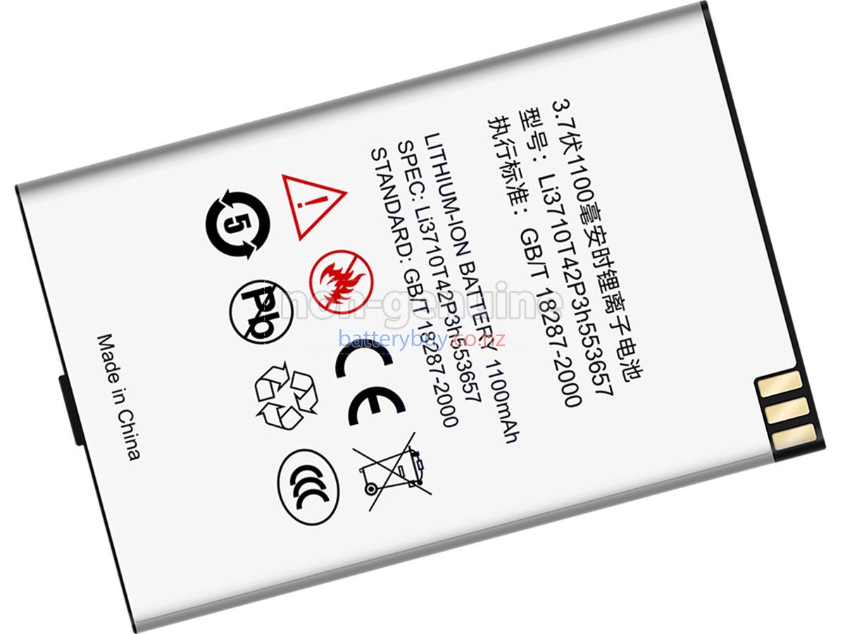 replacement ZTE LI3710T42P3H553657 battery