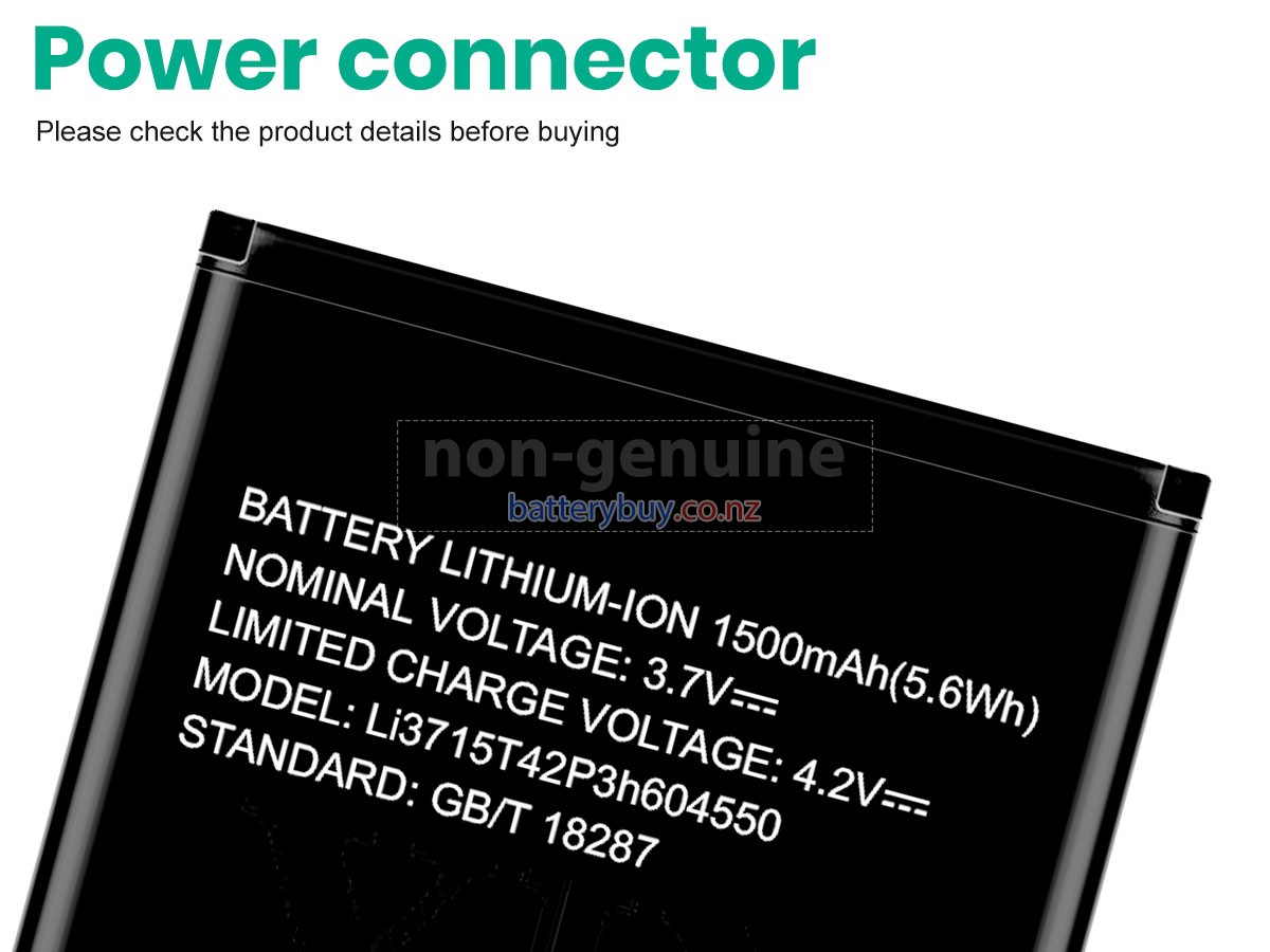 replacement ZTE LI3715T42P3H604550 battery
